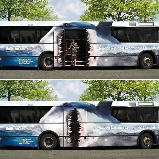 تبلیغات بدنه اتوبوس