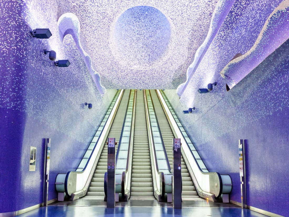 مترو هلند یکی از زیباترین مترو های دنیا